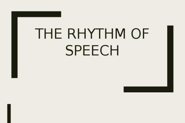 The Rhythm and Melody of Speech-新乐天
