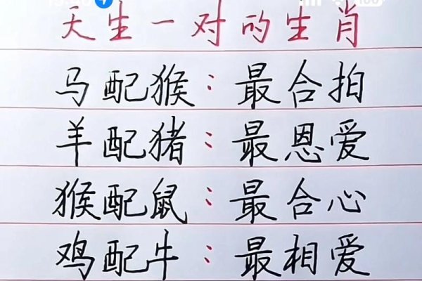 天生一对是什么生肖？-新乐天