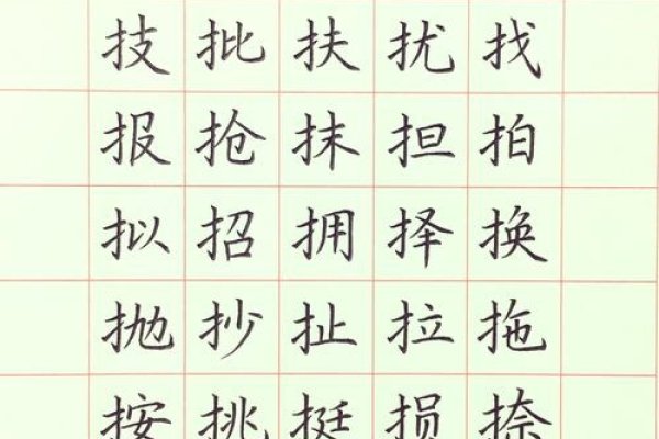 提手字旁的字有哪些-新乐天