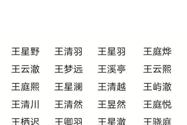 王姓女孩名字大全,探寻美丽的名字世界-新乐天