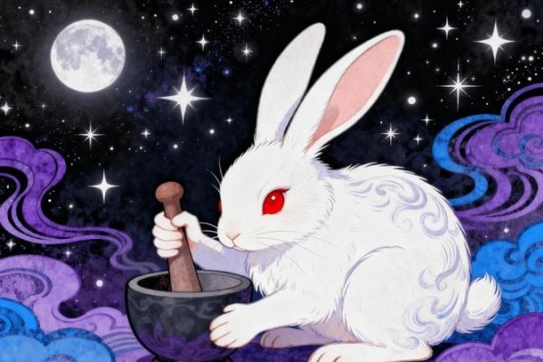 望月之兔，神秘文化中的象征意义-新乐天