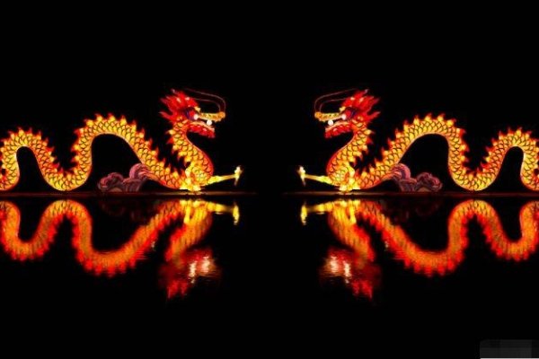 喜从天降，龙舞腾飞寓意祥瑞-新乐天