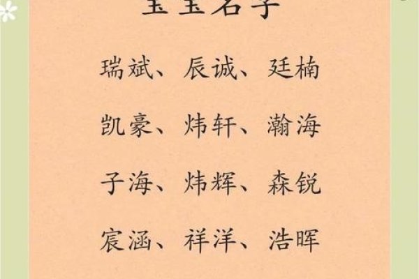 鼠年男孩名字首选-新乐天