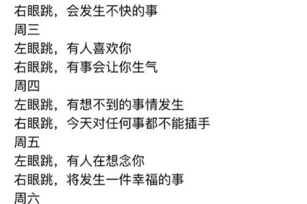 星期一左眼跳，古老迷信与现代科学的碰撞-新乐天