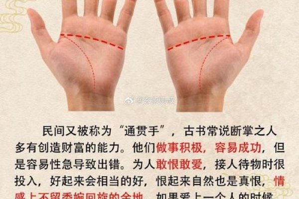 男人左手断掌纹，破解情感密码与生理真相-新乐天