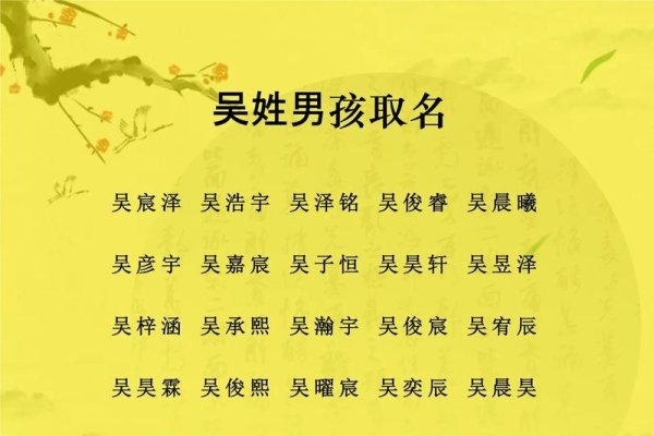 吴氏姓名大全，家族名流中的文化传奇-新乐天