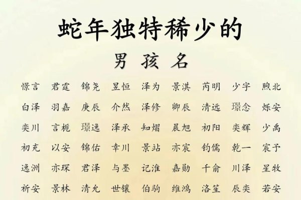 探寻好听稀少的男孩名字-新乐天