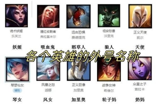 震撼来袭！英雄联盟名字大全—霸气侧漏-新乐天