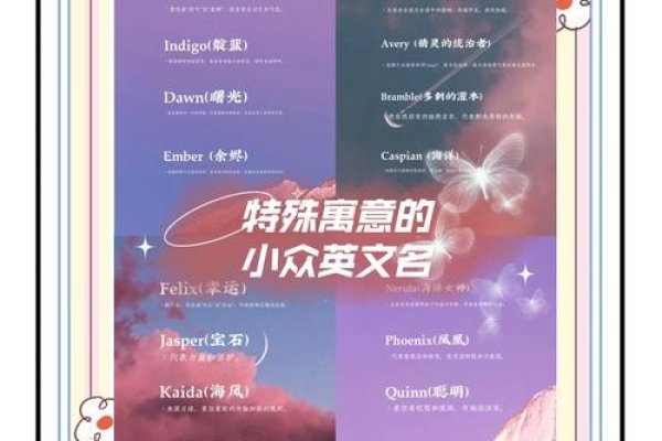 探索那些令人心动的美丽的英文名字-新乐天