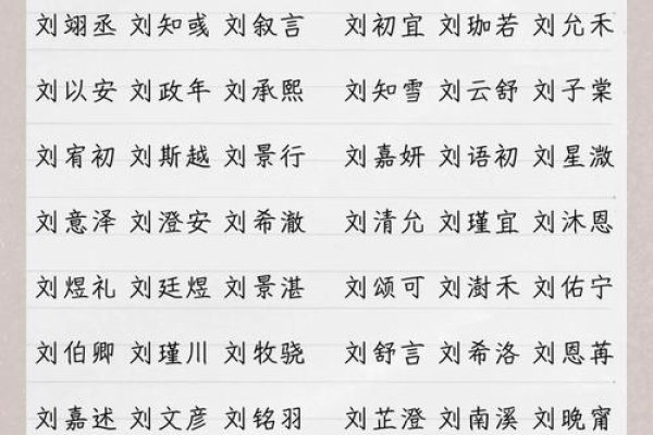 刘姓取名字大全男孩-新乐天