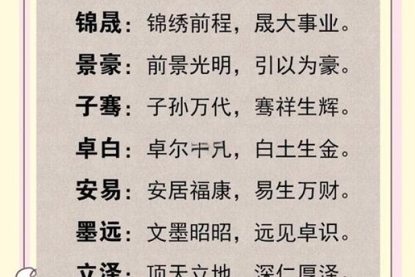 男孩起名字大全，从五行命理到诗词雅韵，为男孩开启多元人生旅程-新乐天