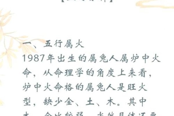 揭秘生肖奥秘，揭秘1987年出生属什么？-新乐天