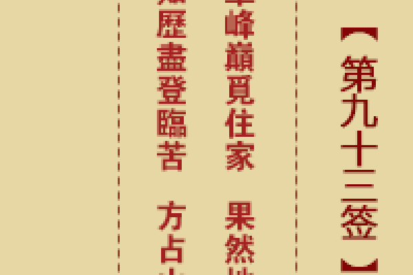 诸葛神签抽签，揭示命运密码与指引人生方向-新乐天