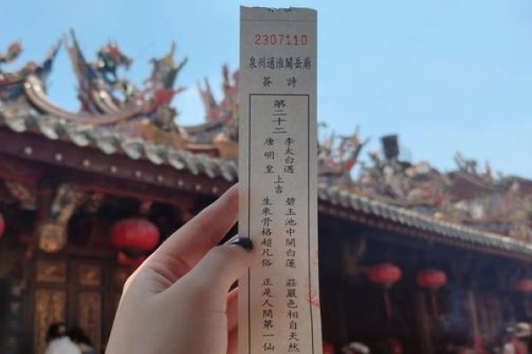 泉州通淮关岳庙签诗的神秘之旅-新乐天