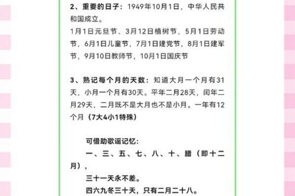 20-30字标题,日历表详解重要节日-新乐天