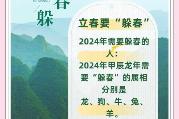 2024 立春躲春需专注1小时，属相影响小心扰。-新乐天