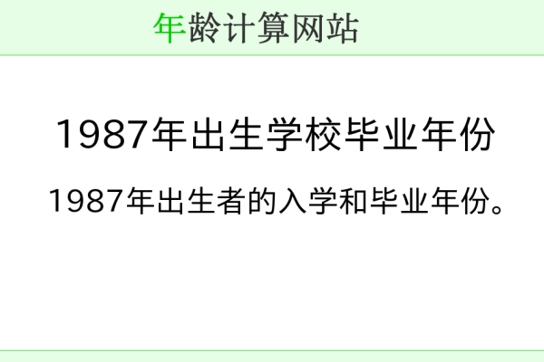 揭秘1987年出生人的命运之谜-新乐天