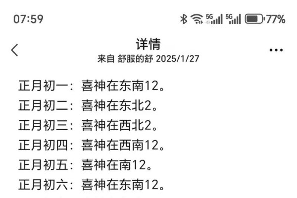 2023年初一喜神方位详解-新乐天