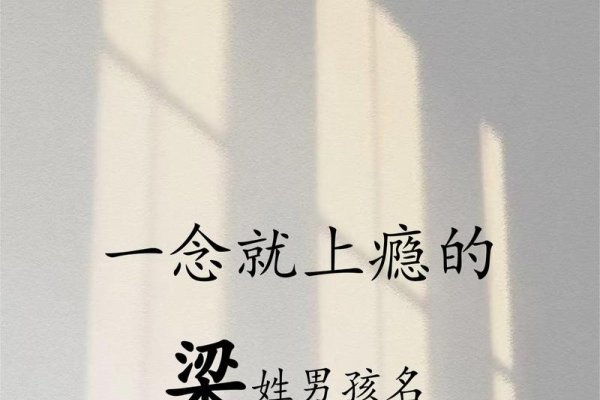 梁姓男孩起名，文化与韵味的完美融合-新乐天