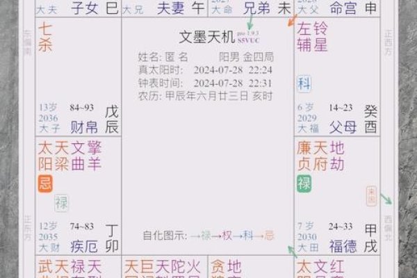 紫微星盘查询，解锁个人命运的神秘钥匙-新乐天