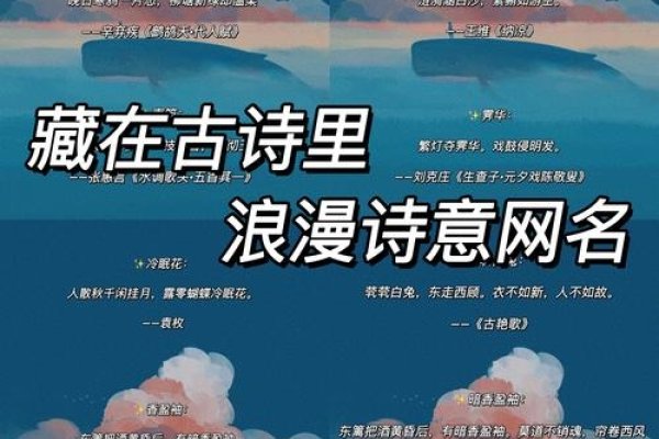 诗意网名大全，给心灵定格的灵光初现-新乐天