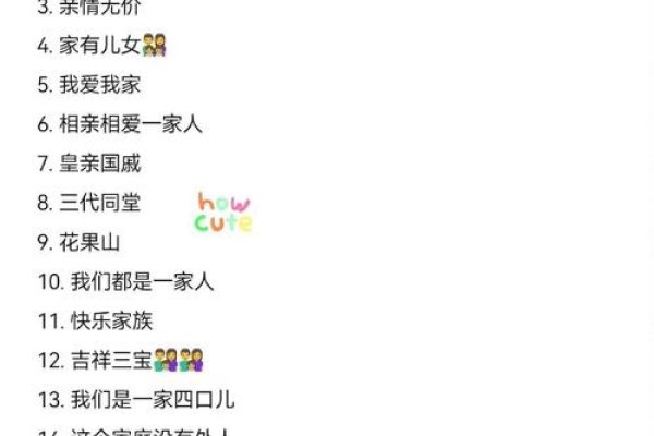 寻找家族群好听的群名-新乐天