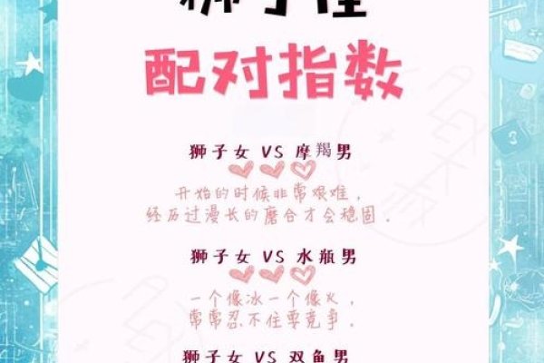 狮子座与哪些星座最配对-新乐天