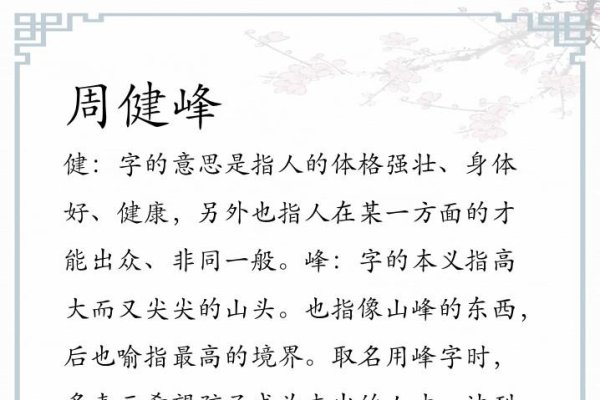 周姓男孩独特名字，寓意丰富文化韵味-新乐天